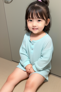 AIで描きました！可愛いですか？評価お願いします！ - 可愛いね、色彩に写真... - Yahoo!知恵袋