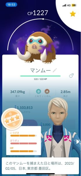 ポケモンgo初心者です このシャドウマンムーはリトレーンした方が強いで Yahoo 知恵袋