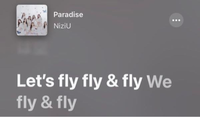 NiziUの新曲Paradiseで、
「Let's fly fly and fly」の部分が、

「レッツ フライ フライ アンド フライ」
ではなく、 「レッツ フライ アンド フライ ア アンド フライ」
のように聞こえます。


英語が本当に分からないので、日本語読みで何と言っているのか教えて欲しいです。

https://youtu.be/SFf7Hump8pQ