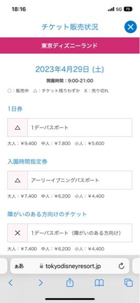 ディズニー チケット
お昼から三角表示でずっと粘ってるんですけど全然取れません、、、 ひたすらポチポチするしかないですか？(ᵕ᷄≀ ̠˘᷅ ) 