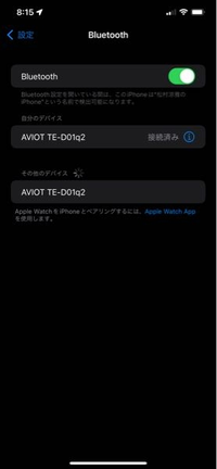 AVIOTという会社のTE-D01q2というワイヤレスイヤホンを購入したの