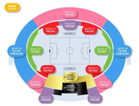 初めてサッカーの試合も観に行くのですが
席がゴール裏は応援の方が立ち上がったり
するとあり初心者でその空気に乗れない
場合はかなり場違いになりますかね？

ゴール裏以外だと高くて1枚28000円も するので迷っています。
ゴール裏でも10000円〜17000円らしいですが。

ちなみにカテゴリー3.4がゴール裏と言われる場所ですよね？