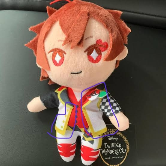 ぬいぐるみの服で画像の様なラインを作りたいです。このぬいぐる