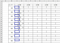 ExcelVBAで質問があります。 - 表の最終列を取得するためのxl