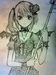 小学1年生の妹が描いた絵です。 - 友達にうまいと言われるそ