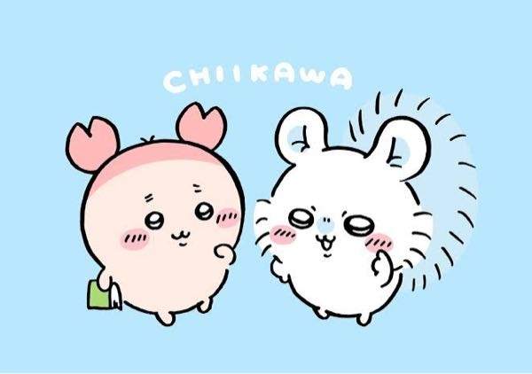 ちいかわに詳しい方に質問です！このカニみたいなピンクのキャラクター