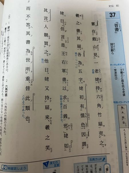 晋書これの書き下し文と現代語訳をお願いしたいです(><) - 嘗在蕺山見一老姥。持六角扇賣之。羲之書其扇，各為五字。姥初... - Yahoo!知恵袋