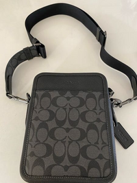 Amazon | [コーチ] ショルダーバッグ C8585 Denim Jacquard