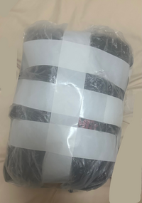 品質が 初めてコンビニで輸送します。ビニール袋に入れてテープぐるぐる 枕