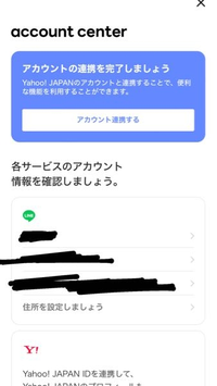 LINEとYahooの同意について。これは同意できていますか？歯車から