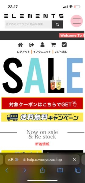 下の写真のサイトについて質問です。 このサイトは安全でしょうか？ ご回答よろしくお願い致します。