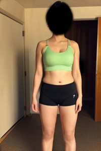 この体型ってやばいですか？
痩せた方がいいでしょうか。
高校が家から歩いて5分で部活もしていないので体育週2時間しか運動しません。
159センチで60キロです。 