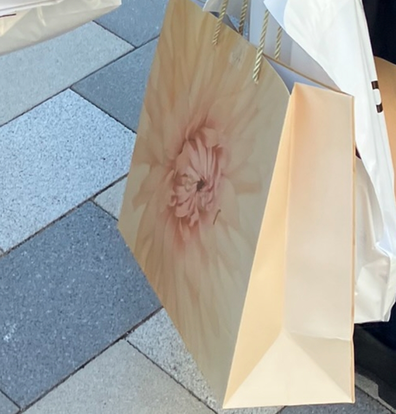 この紙袋のブランド名わかる方いますか？ - 買いてあるとおり、clea