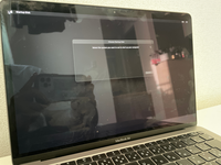 MacBookAir初期化について質問です。この画面からどうやってやり