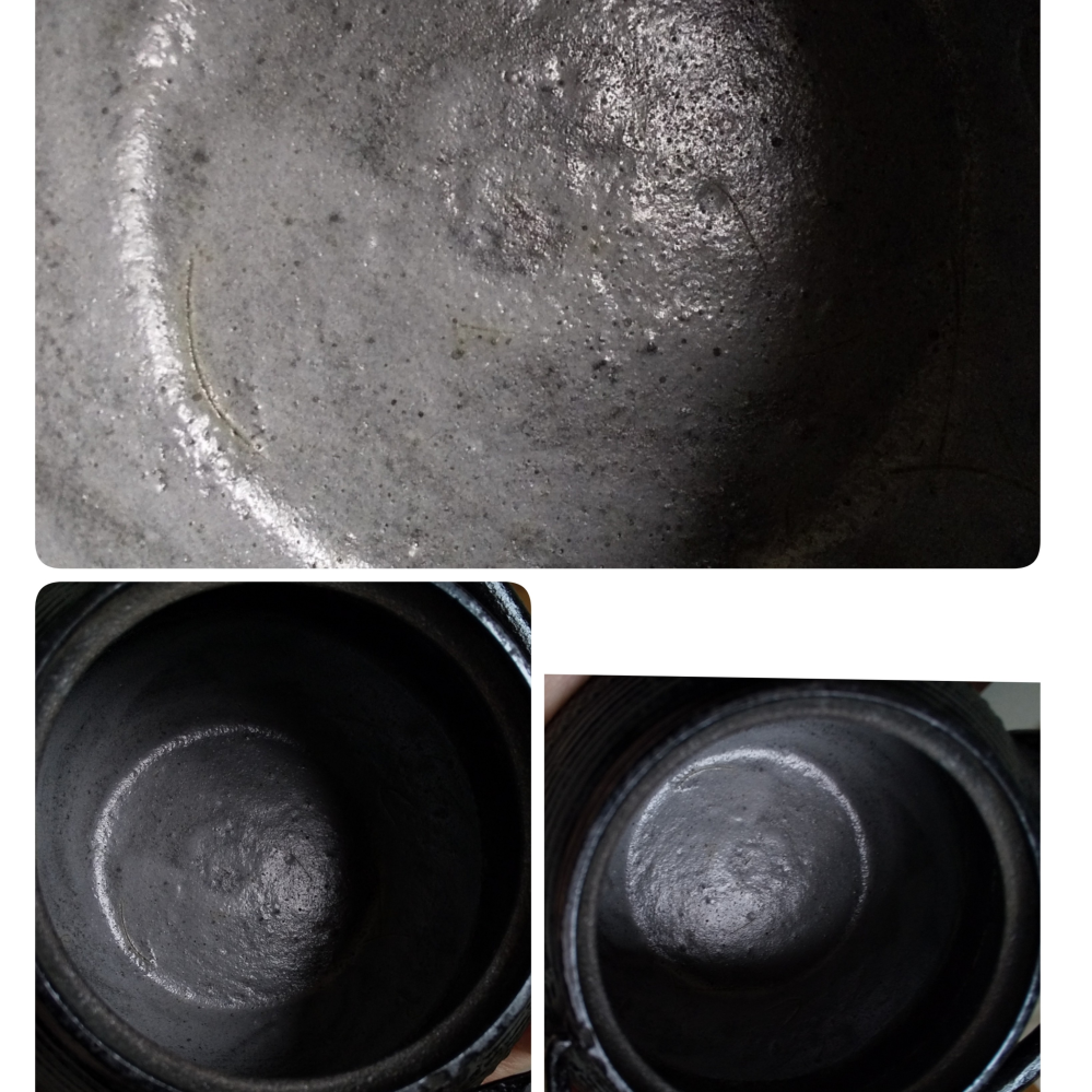 急須鉄瓶という物を購入したのですが、①これは内部にホーロー加工されていますか？見た目は光沢があるようにも見えますが触るとザラザラしています。 ②一昔前のホーローは剥げると体に害のある成分が露出すると聞いたことがありますが、今のホーロー加工でもそのリスクはありますか？鉄瓶にした割にはあまり体には良くないという事になるのでしょうか。 ③ホーローはテフロンと近しい物と書いている人がいたのですが本当でしょうか？急須鉄瓶の内部塗装はホーロー以外にテフロンやそれ以外の場合もあるのですか？その場合どう見分ければ良いのでしょうか？