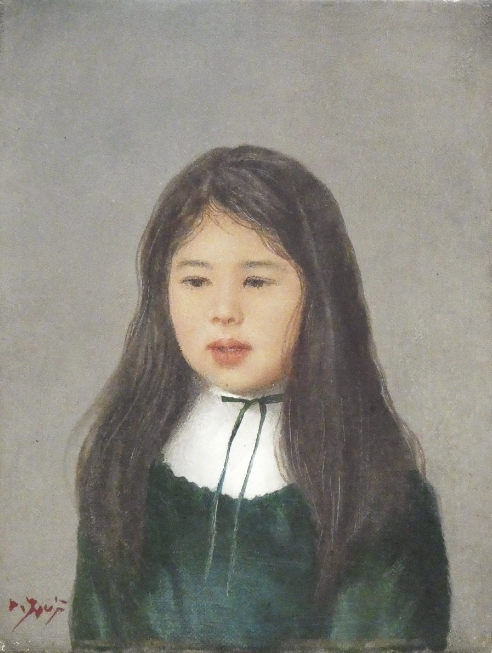 藤井勉作品を探しています。画像の少女像はどうでしょうか。みな