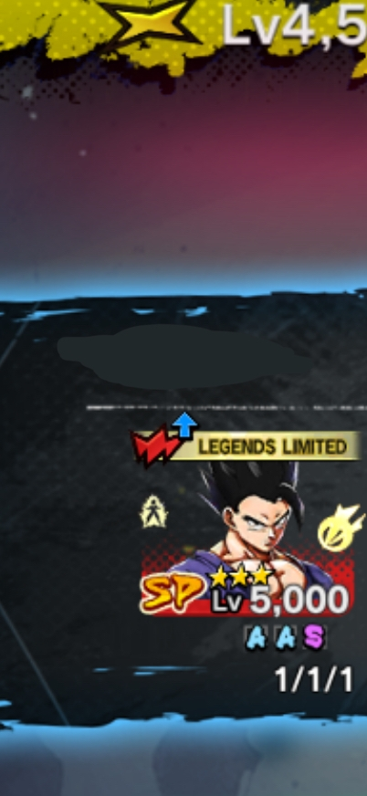 ドラゴンボールレジェンズの画像の1/1/1とは何のすてーたすですか？
