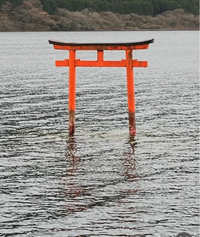 昨年箱根の九頭龍神社に行ってきました。写真を何枚か撮りました... - Yahoo!知恵袋