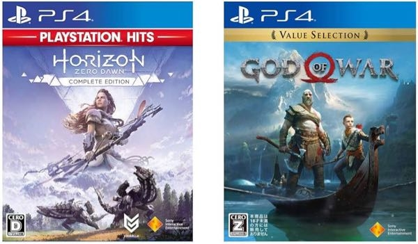 PlayStation - ゴッド・オブ・ウォーラグナロク2つ、ホライゾン1つ PS4PS5ホライゾンゴッドオブウォー1と2ではどっちの方が面白いと