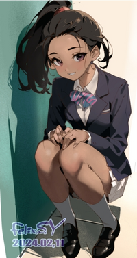 【ラスト出品】女子中学生 黒歴史妄想ノート イラスト 手描き⑦ ラスト出品】女子中学生 黒歴史妄想ノート イラスト 手描き⑦