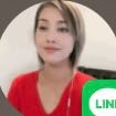 LINEの通知のアイコンに知らない女性が表示されました。
でも通知の元は知り合いです。
誰ですかこの人。 