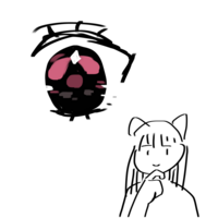 こんな感じの目を描く絵師さん分かりますか？Xで見かけました 