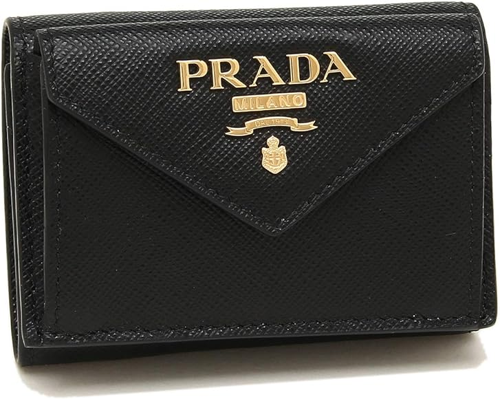 廃盤レア型番　PRADA プラダ ミニウォレット ブラック 2TT085 PRADAプラダ財布廃盤 - 次高2女です。バイトが決まったため、貯金