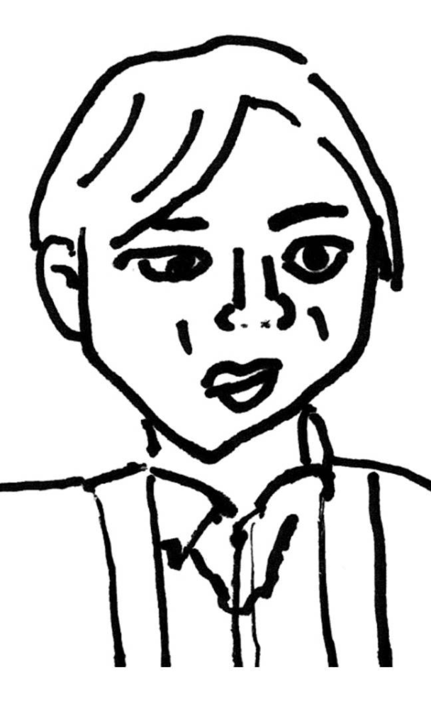 この下手な絵は、誰が描いた絵かわかる方はおられますか？堂本光