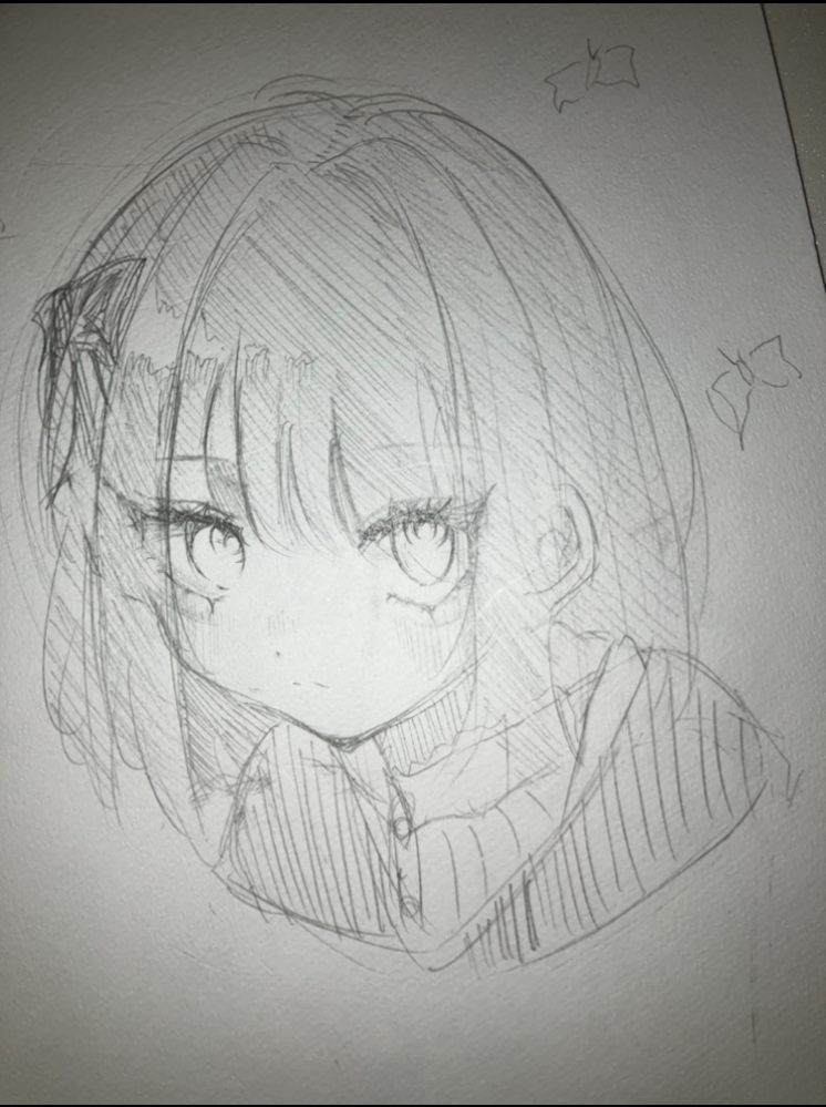 小4です！絵の評価お願いします。1、何歳が書いたように見えるか。2