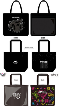TWICEの痛バ用の公式トートバッグについての質問です。ラブリー