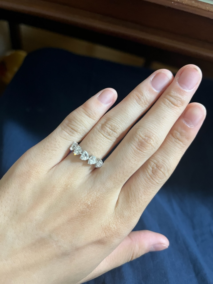 26歳女です。こちらのダイヤのリング会社につけて行ったらまず 