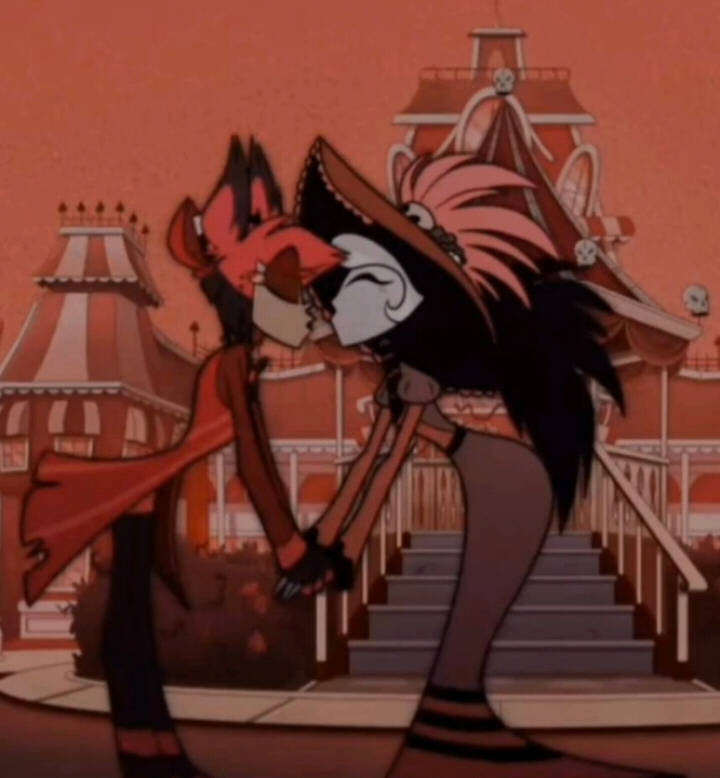 ハズビンホテルのアラスターとローギなんですけど、これ本当の画