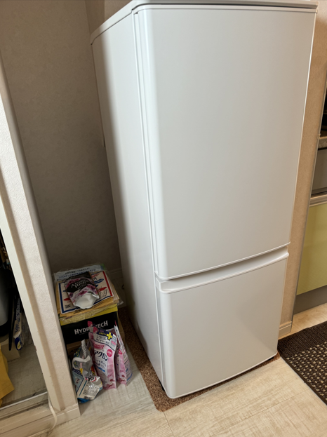 冷蔵庫のアースについて新しく冷蔵庫(三菱電機MR-P15J-W)を購入 