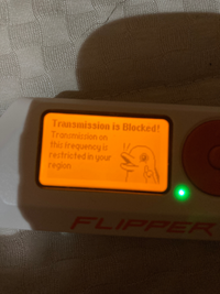 flipperzeroのsub-GHzで周波を読み取った後、読み取った