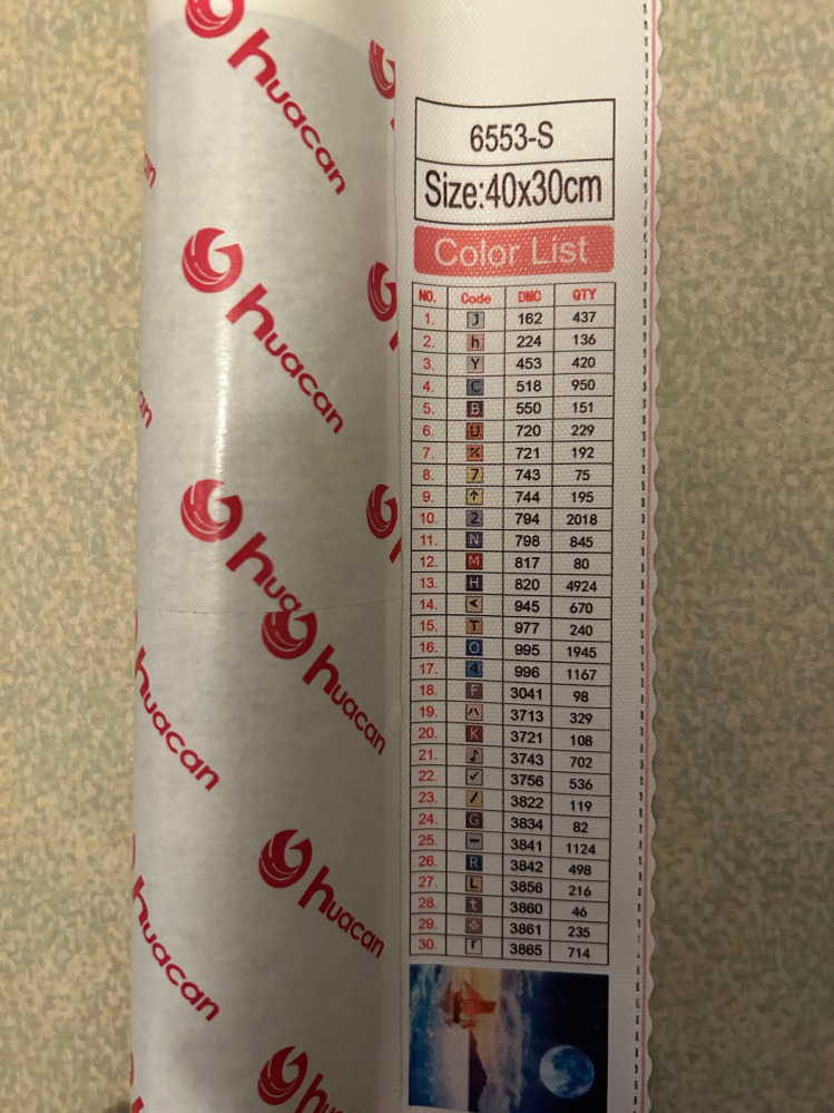至急ダイヤモンドアートをやろうと思い、買ったのですがビーズの 
