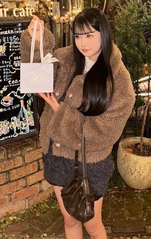 一生友子ゆなちゃん着用elevファージャケット だいすきなゆなの誕生日 