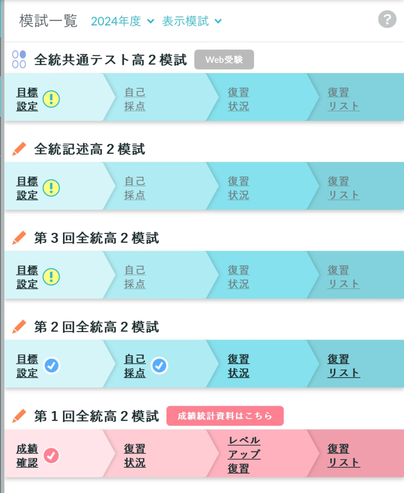 第二回全統高2模試の結果はいつみれますか？河合塾ポータルでいい