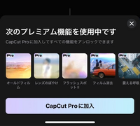 CapCut Proについて質問です。
これは加入しても何日は無料とかありますか？ 