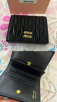 miumiuの財布を買おうと思っているのですが、これって本物... - Yahoo!知恵袋