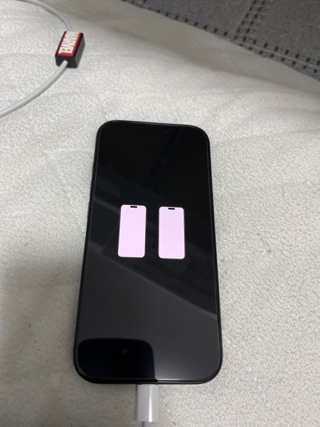 iPhone16proを今日購入したのですが、この画面になってしまい