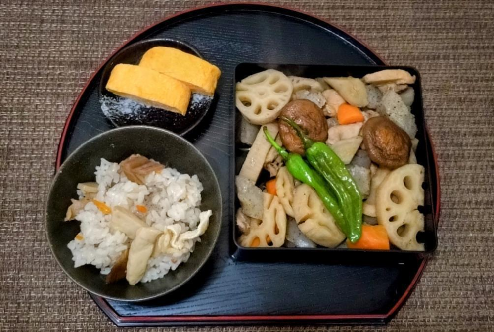 お煮しめのトライアル？ 試しの、お煮しめを作りました。 皆さん、お正月料理って作りますか？