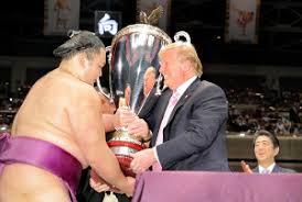 トランプ氏で思い出すのは朝乃山の優勝ですか？