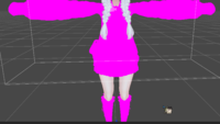 unityでboothで買った服を導入したのですが、服全体がピンク色になっています。シェーダーはちゃんといれたし再起動したりしてやり直したりもしてみました。 また、隠しファイルも確認したのですがマテリアルが見当たりません。解決方法をおしえてください。