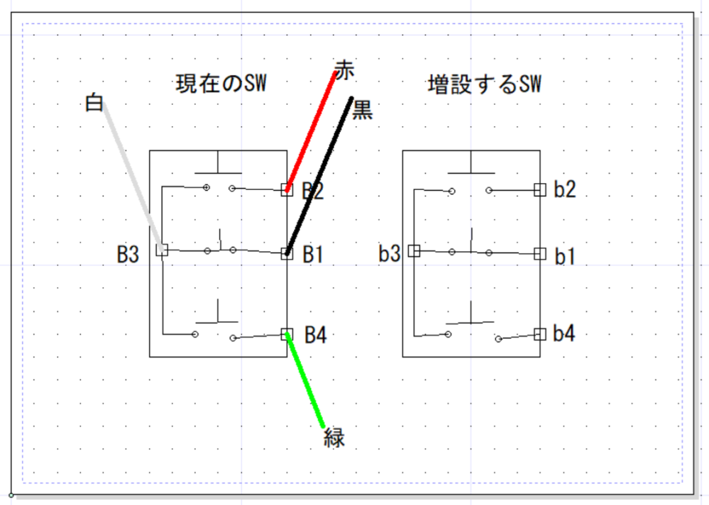 三和電動シャッター、開閉SWについての質問です。 CT露出型開閉SWを増設し、2か所で操作したくて、同じSWを購入しました。 結線図は画像の様になっていますが、すべての端子を平行に結線しましても 両方で正常に動作しますでしょうか？ 現在は4線結線ですが、5線結線にした方がいいともお聞きました。 図面を見て頂いて、実際の結線方法をだれか、教えて頂けないでしょうか？ よろしくお願いいたします。