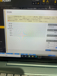 ドローン 
ベータフライトの受信機設定でチャンネルマップが表示されません、、 
どのポートでも表示されず、新品開封後にのような感じなのでこれがデフォルトでしょうか、、誰か分かる方いませんか！？ 