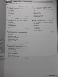 英文法の問題なのですが答えが分からなくて困っています。どなたか解説も含めて教えていただきたいです。 