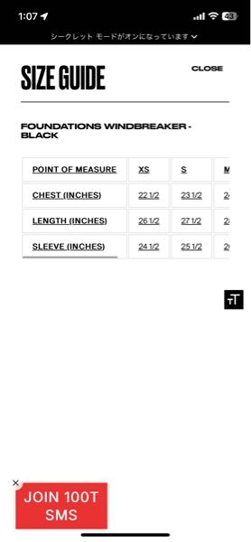 アメリカの洋服のサイズLで 胸（インチ）25 1/2 長さ 29 1/2 裾丈 24 1/2 とありましたcm換算すると 胸 63.5 長さ73.66 裾丈 68.88 となるですがこれじゃ小さすぎませんか？ただでさえ日本のLサイズはアメリカのより小さいのに