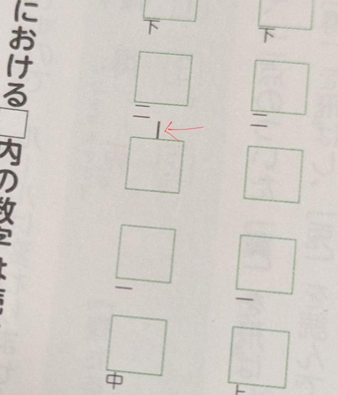 大至急 初歩的な質問すみません。漢文のワークをやっていたのですが、画像の記号？縦棒？はどういう意味があるのでしょうか、、