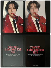 StrayKidsのハンのトレカをそれぞれ別の人から買いまし