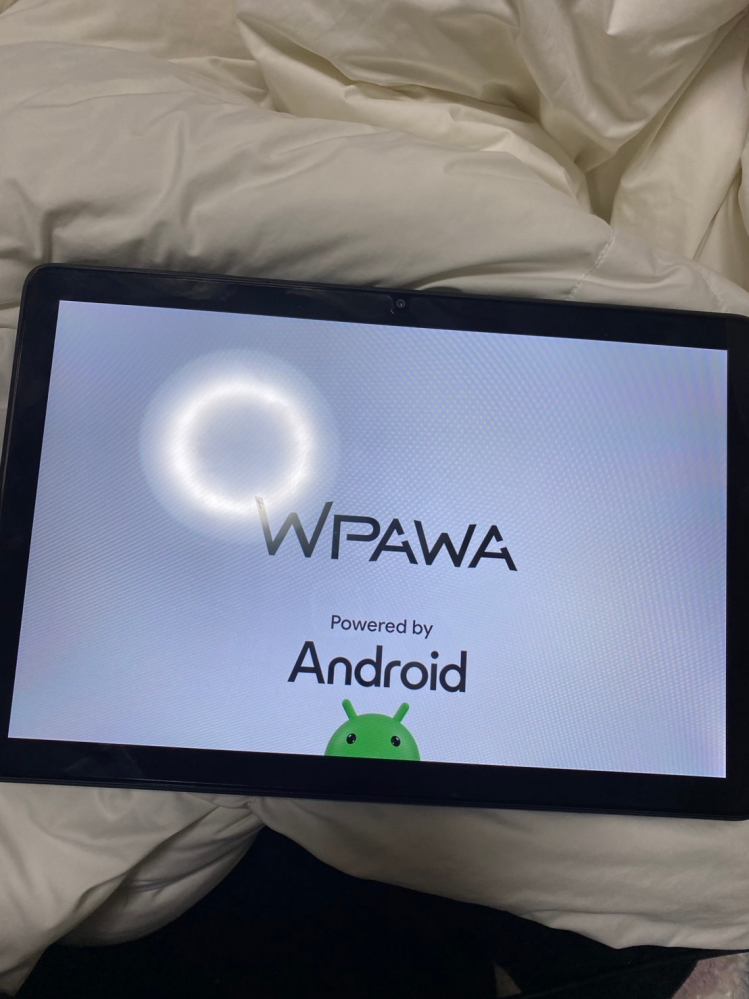 一応起動するが画面を閉じると音がする事もあるSA1F00ACアダプター無し 至急】困っていますAndroidタブレットが起動ロゴ画面から進ま